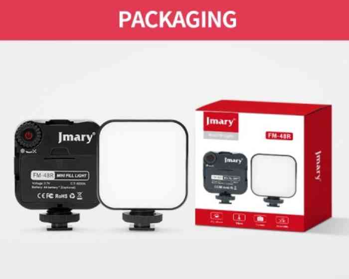 Jmary FM48R Mini LED Video Light Fill Light